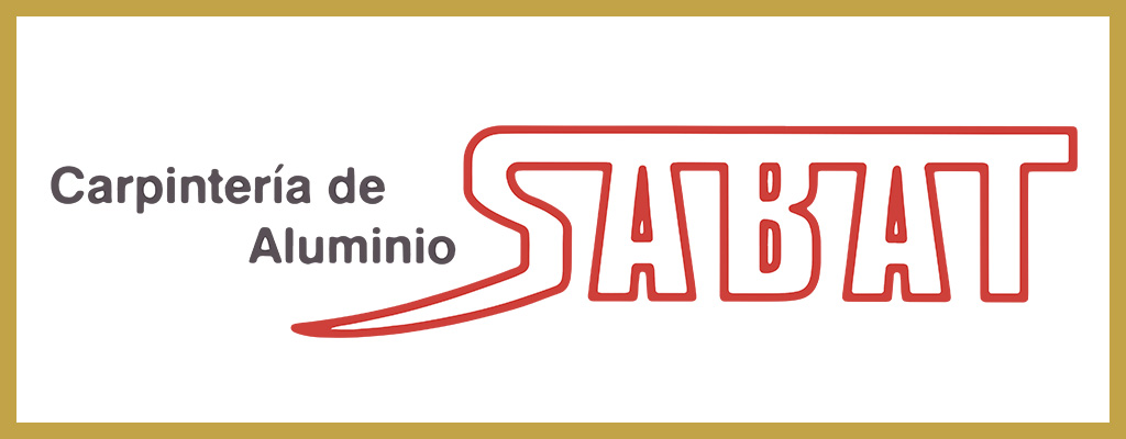Logotipo de Carpintería de Aluminio Sabat