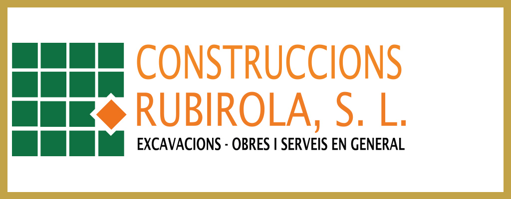 Logo de Construccions Rubirola